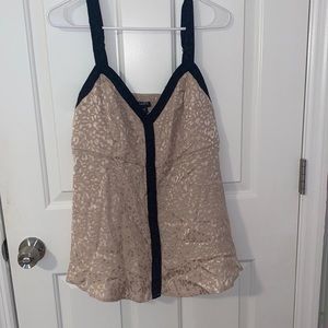 Silk tank top
